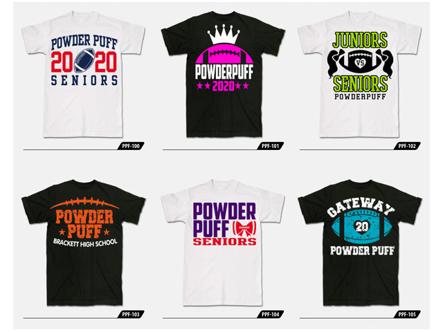 Gariel Screen Printing- Powder Puff Designs Powder Puff - Show your stuff!