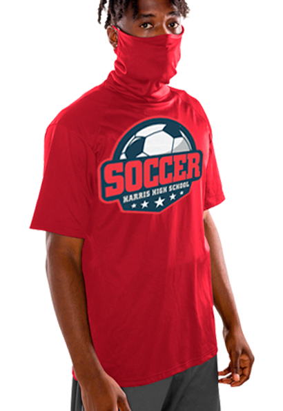 tee-3-quarter-view Gariel's Masked Performance Tee